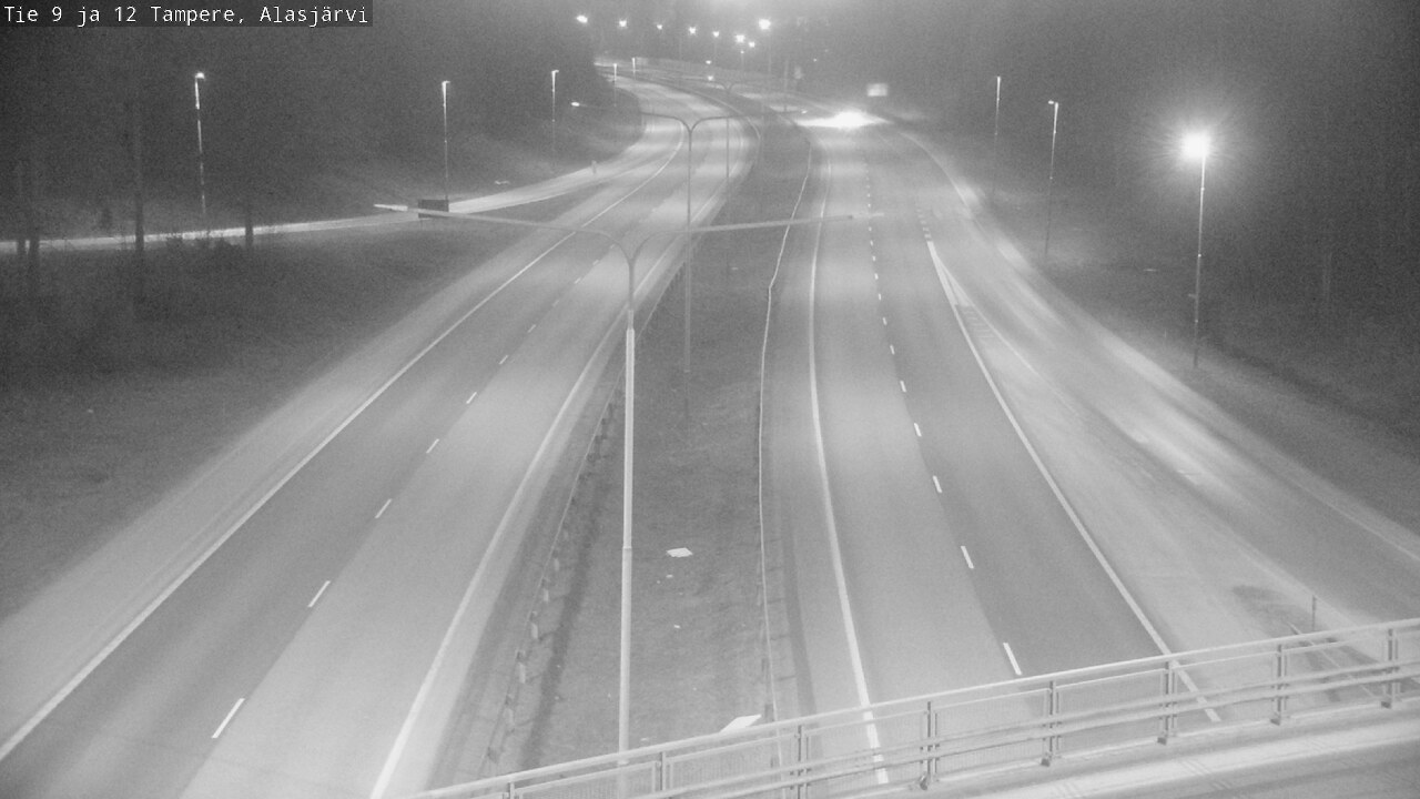 Weather Camera Image Road 12 Tampere, Alasjärvi, Tampere, Pirkanmaa