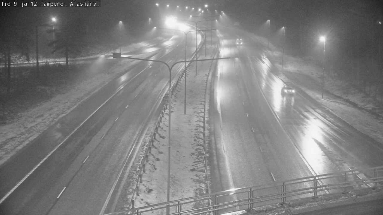 Weather Camera Image Väg 12 Tammerfors, Alasjärvi, Tampere, Pirkanmaa