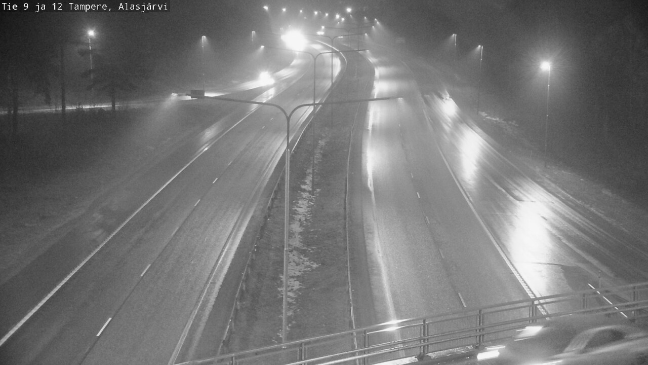 Weather Camera Image Road 12 Tampere, Alasjärvi, Tampere, Pirkanmaa