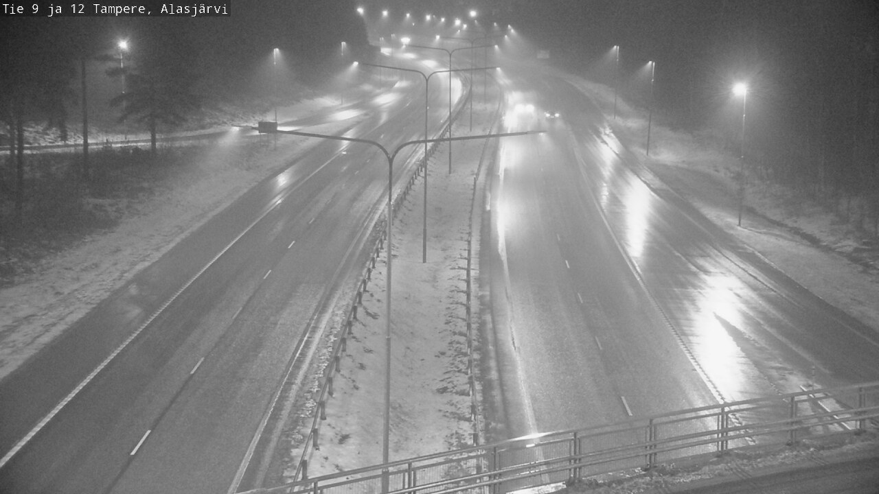 Weather Camera Image Väg 12 Tammerfors, Alasjärvi, Tampere, Pirkanmaa