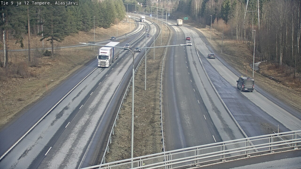 Kelikamerat Kuva Tie 12 Tampere, Alasjärvi, Tampere, Pirkanmaa