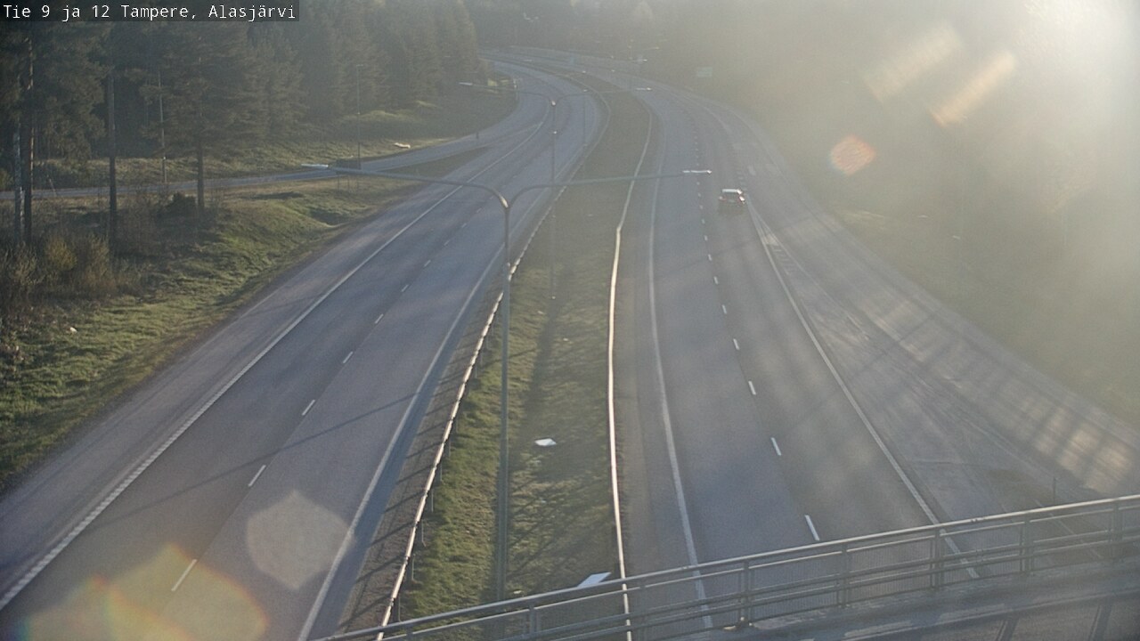 Kelikamerat Kuva Tie 12 Tampere, Alasjärvi, Tampere, Pirkanmaa