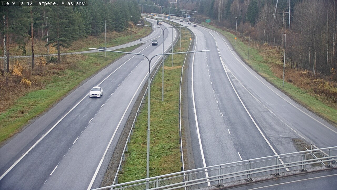 Kelikamerat Kuva Tie 12 Tampere, Alasjärvi, Tampere, Pirkanmaa