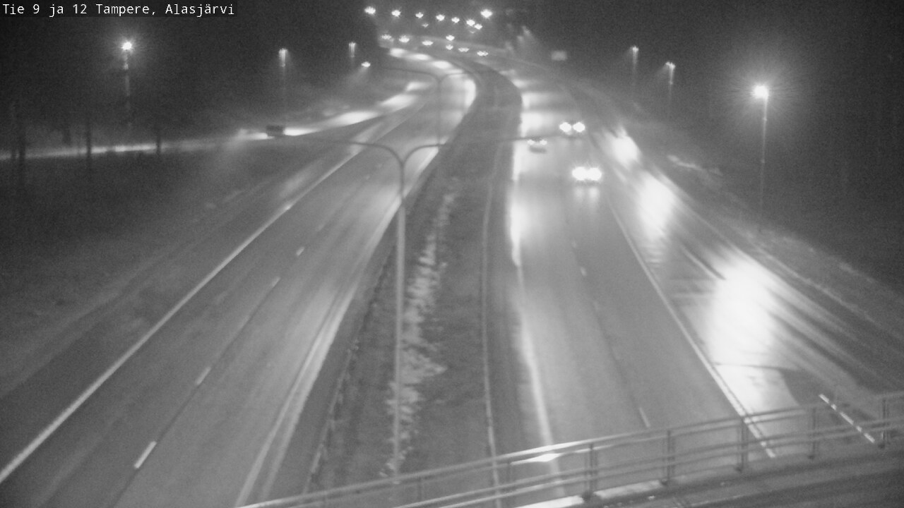 Weather Camera Image Road 12 Tampere, Alasjärvi, Tampere, Pirkanmaa