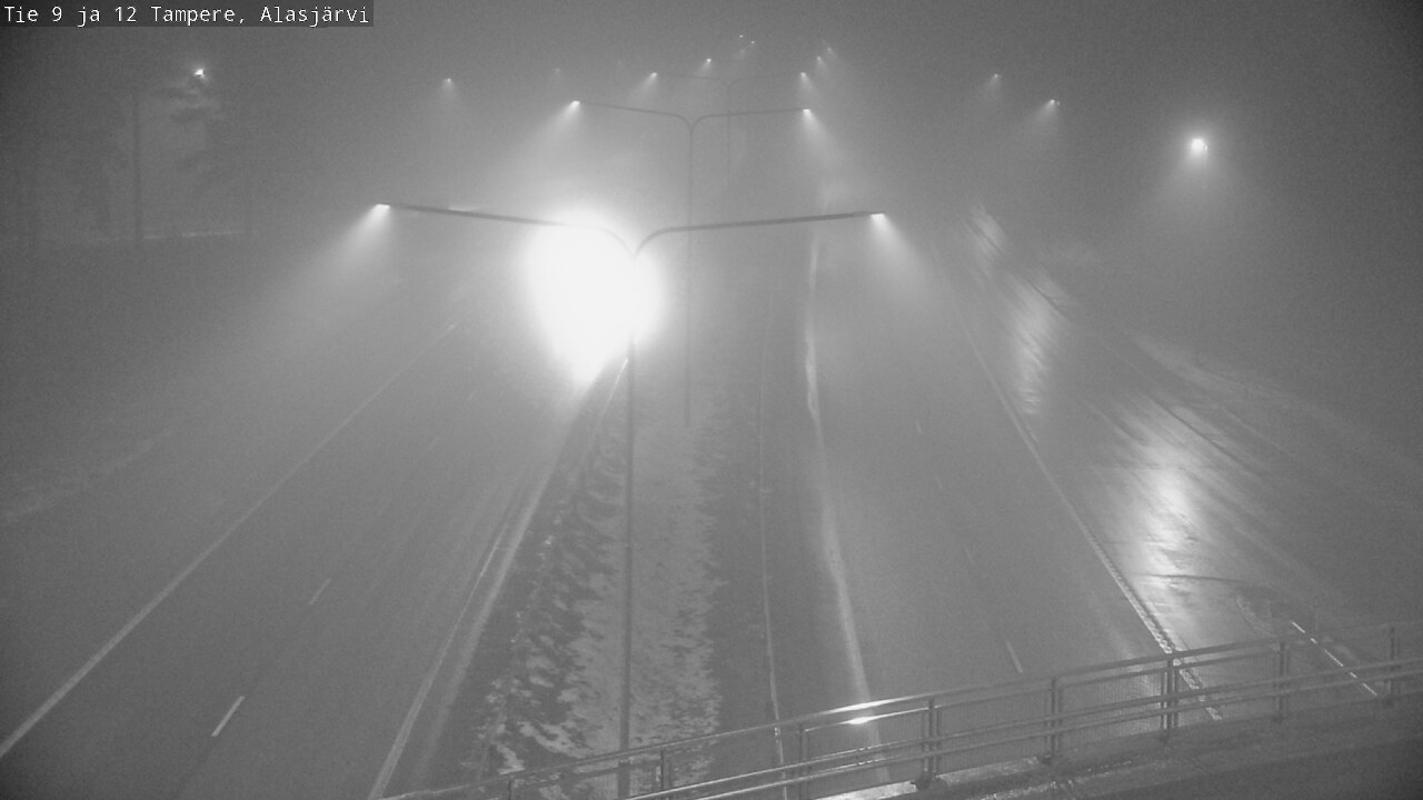 Weather Camera Image Väg 12 Tammerfors, Alasjärvi, Tampere, Pirkanmaa