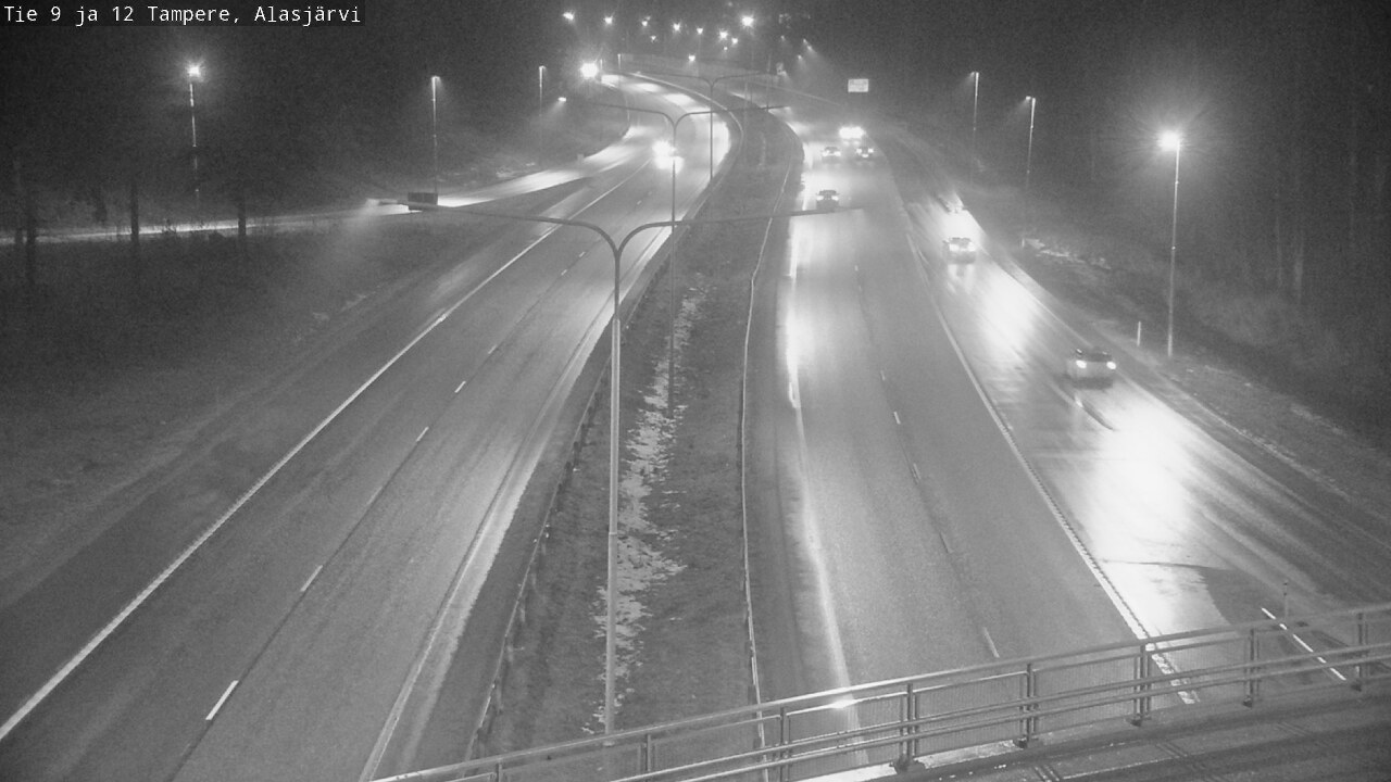 Weather Camera Image Road 12 Tampere, Alasjärvi, Tampere, Pirkanmaa