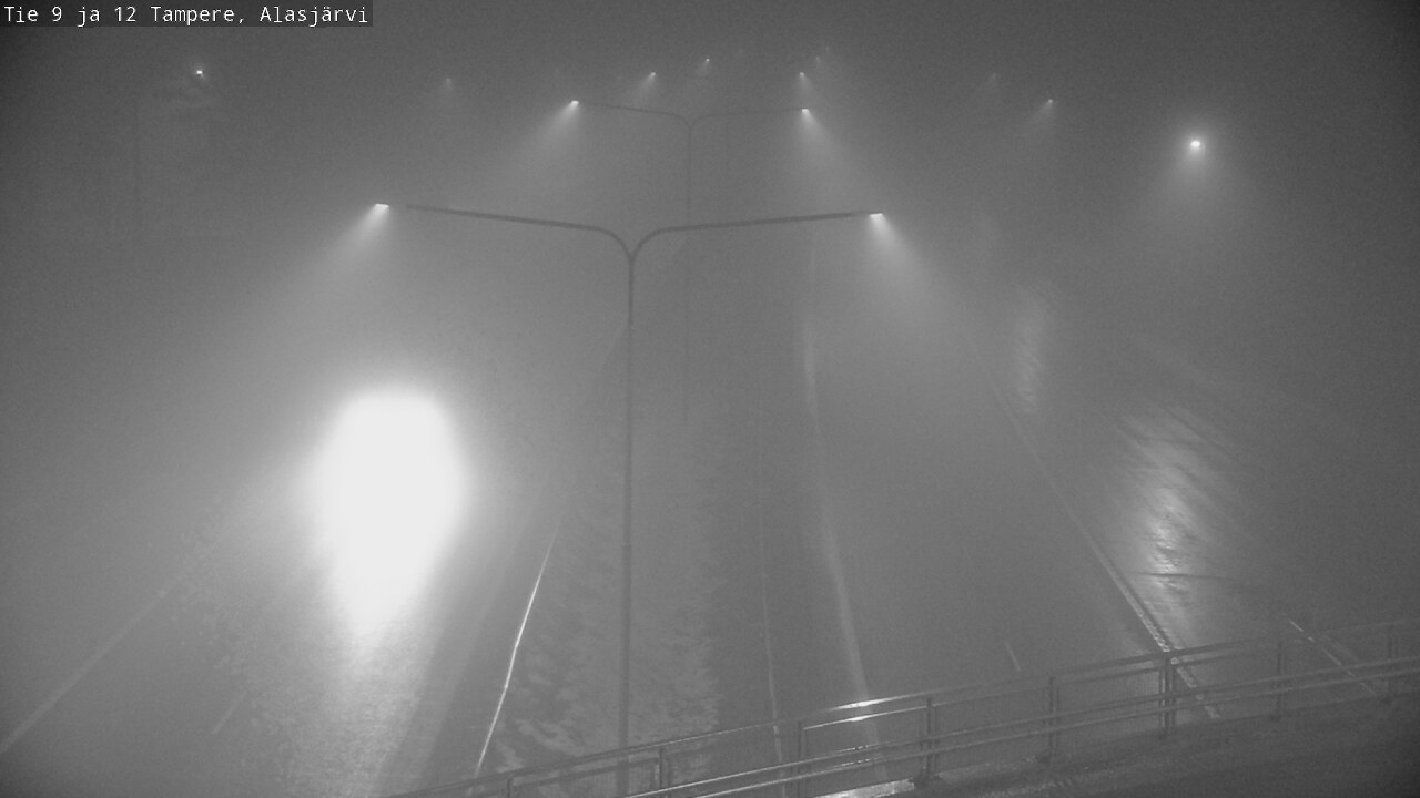 Weather Camera Image Väg 12 Tammerfors, Alasjärvi, Tampere, Pirkanmaa