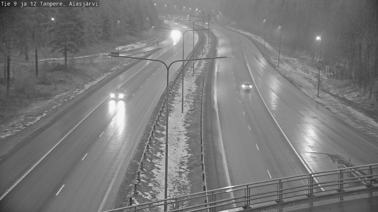 Weather Camera Image Road 12 Tampere, Alasjärvi, Tampere, Pirkanmaa