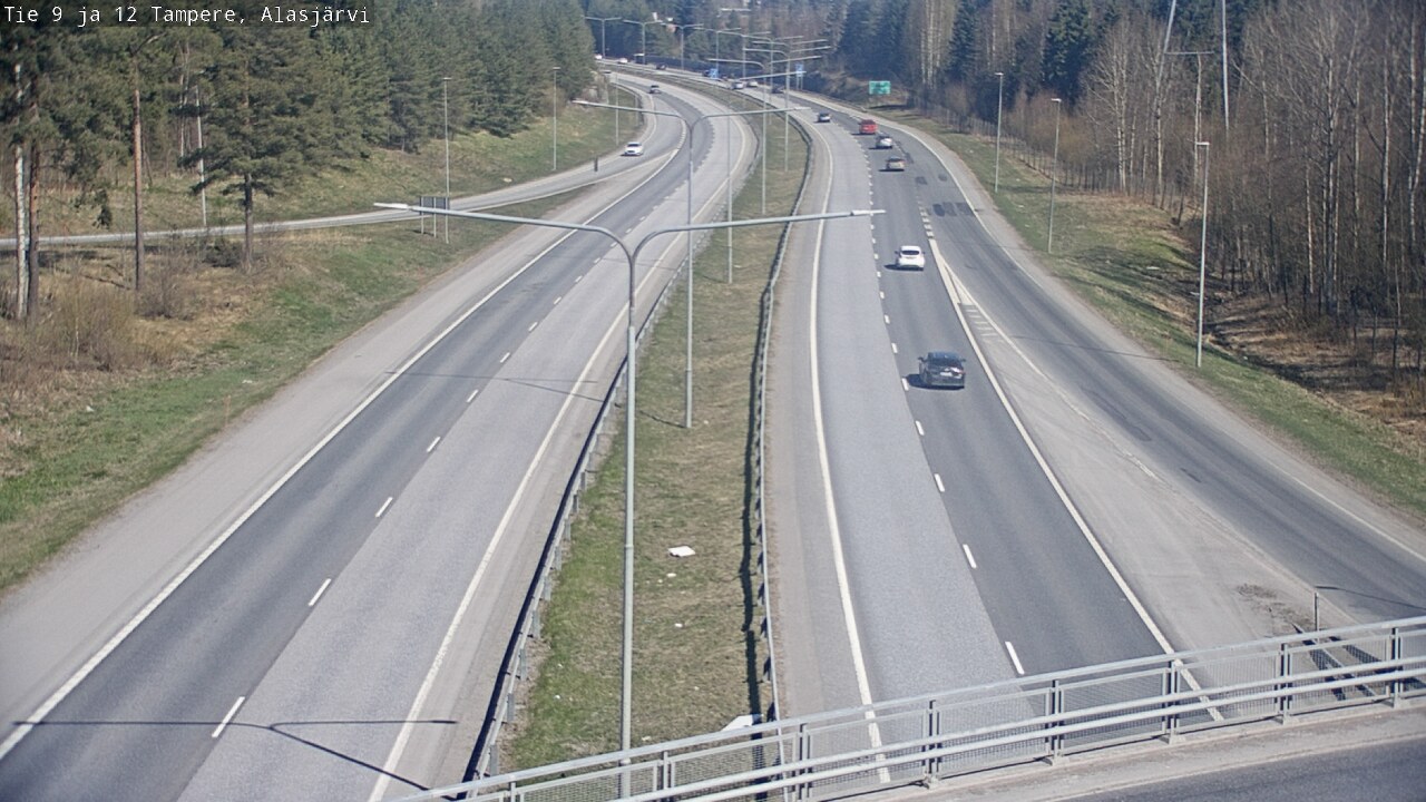 Kelikamerat Kuva Tie 12 Tampere, Alasjärvi, Tampere, Pirkanmaa