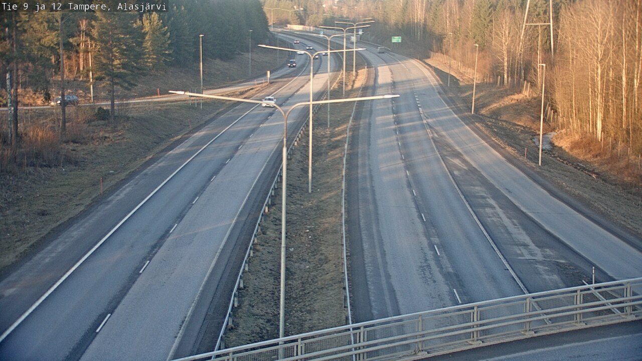 Weather Camera Image Road 12 Tampere, Alasjärvi, Tampere, Pirkanmaa