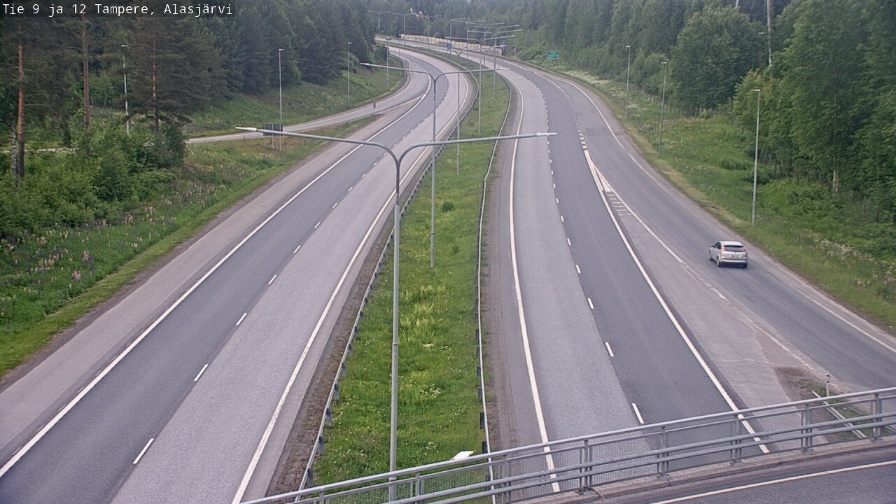 Kelikamerat Kuva Tie 12 Tampere, Alasjärvi, Tampere, Pirkanmaa