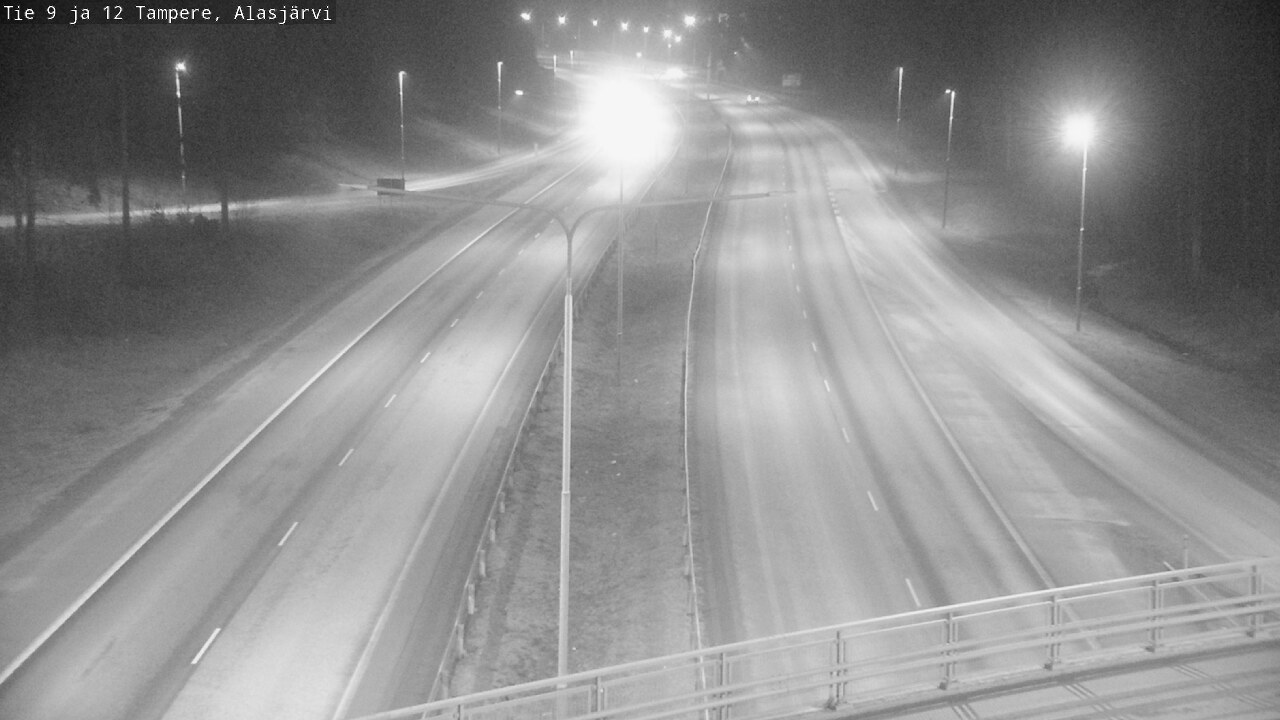 Weather Camera Image Road 12 Tampere, Alasjärvi, Tampere, Pirkanmaa