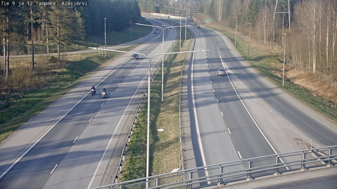Kelikamerat Kuva Tie 12 Tampere, Alasjärvi, Tampere, Pirkanmaa