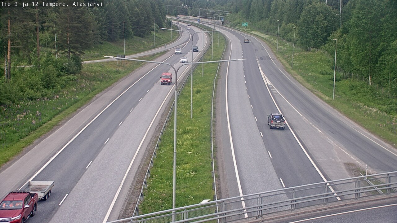 Kelikamerat Kuva Tie 12 Tampere, Alasjärvi, Tampere, Pirkanmaa