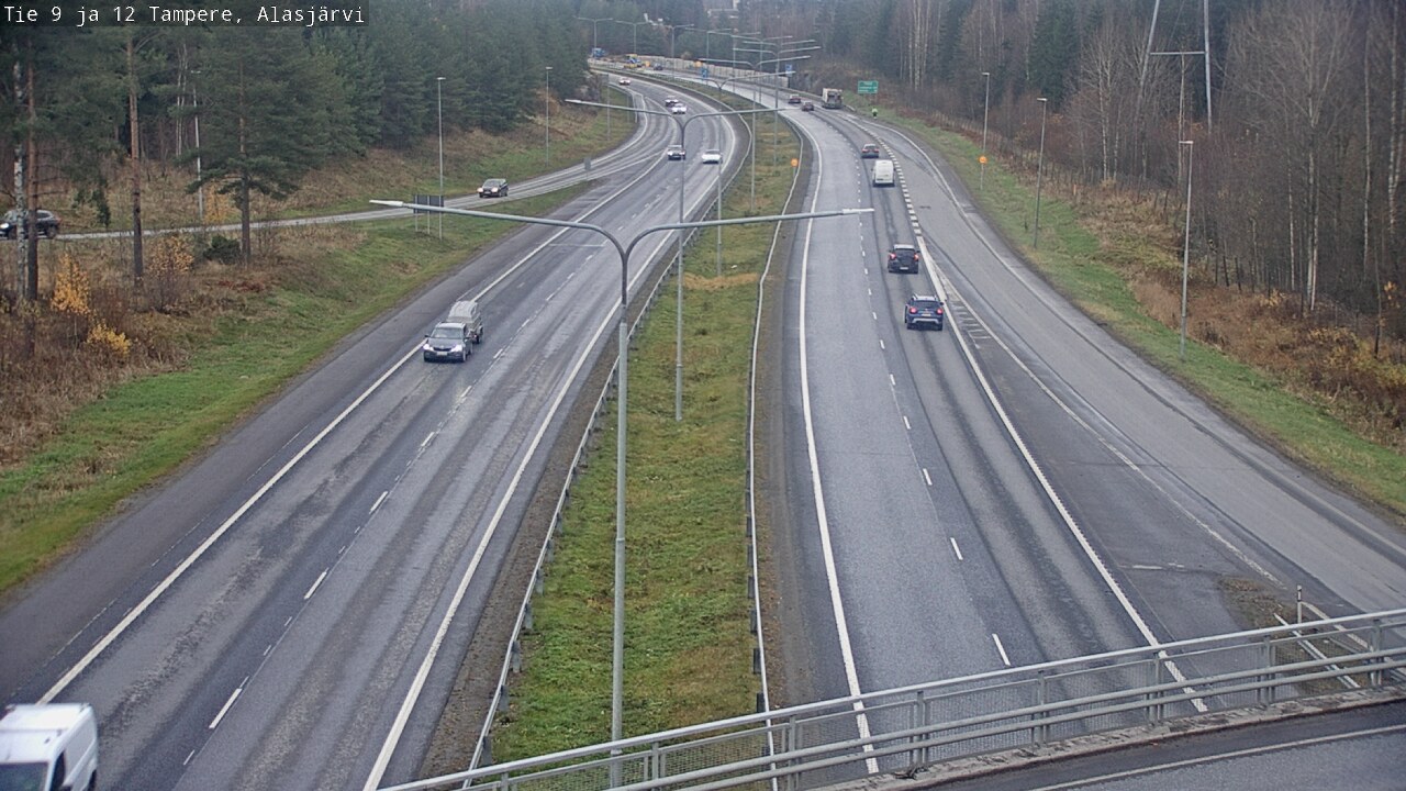 Kelikamerat Kuva Tie 12 Tampere, Alasjärvi, Tampere, Pirkanmaa