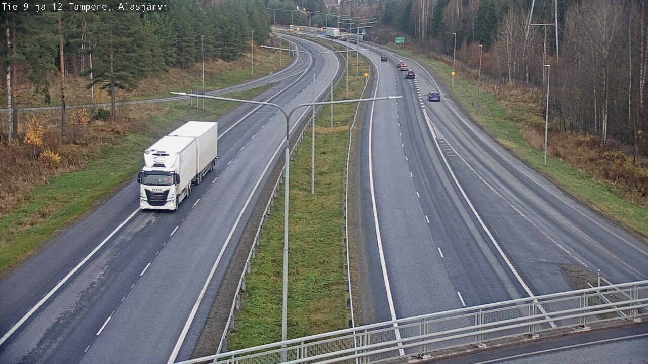 Kelikamerat Kuva Tie 12 Tampere, Alasjärvi, Tampere, Pirkanmaa