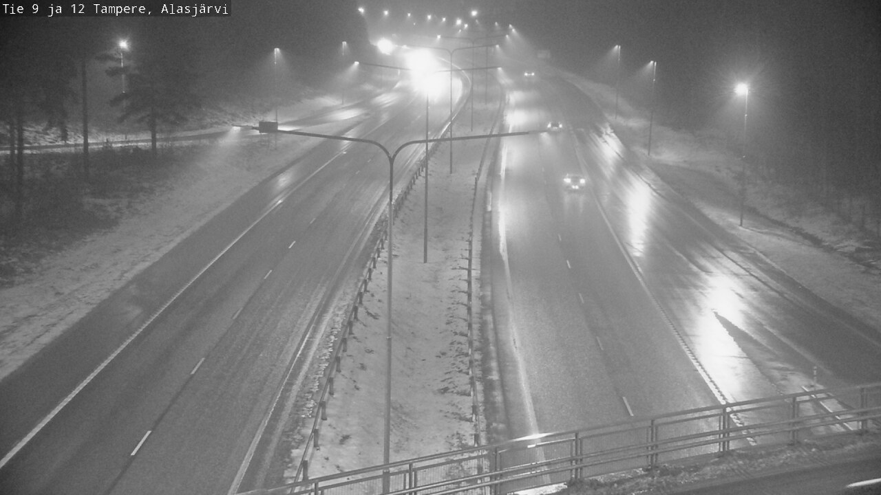 Weather Camera Image Väg 12 Tammerfors, Alasjärvi, Tampere, Pirkanmaa