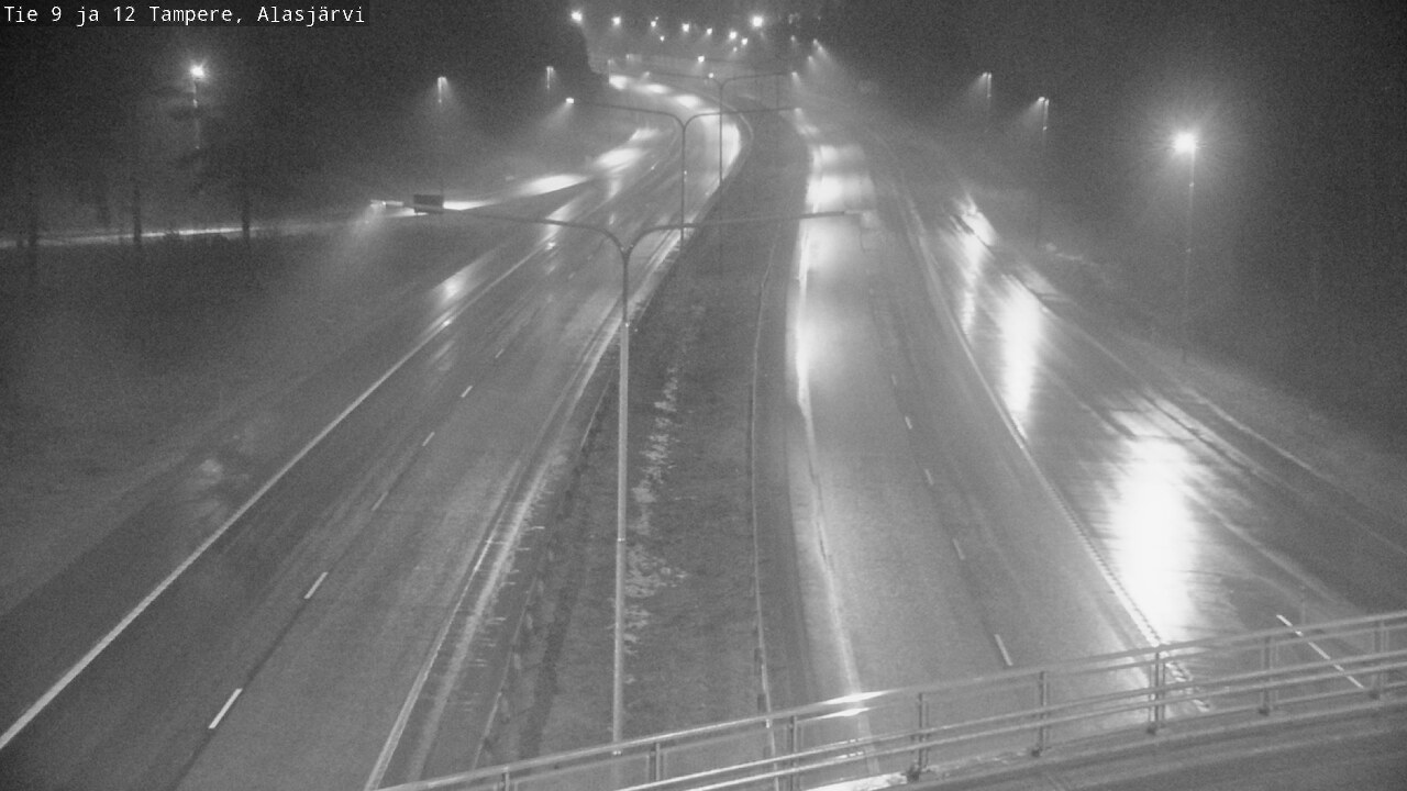 Weather Camera Image Road 12 Tampere, Alasjärvi, Tampere, Pirkanmaa