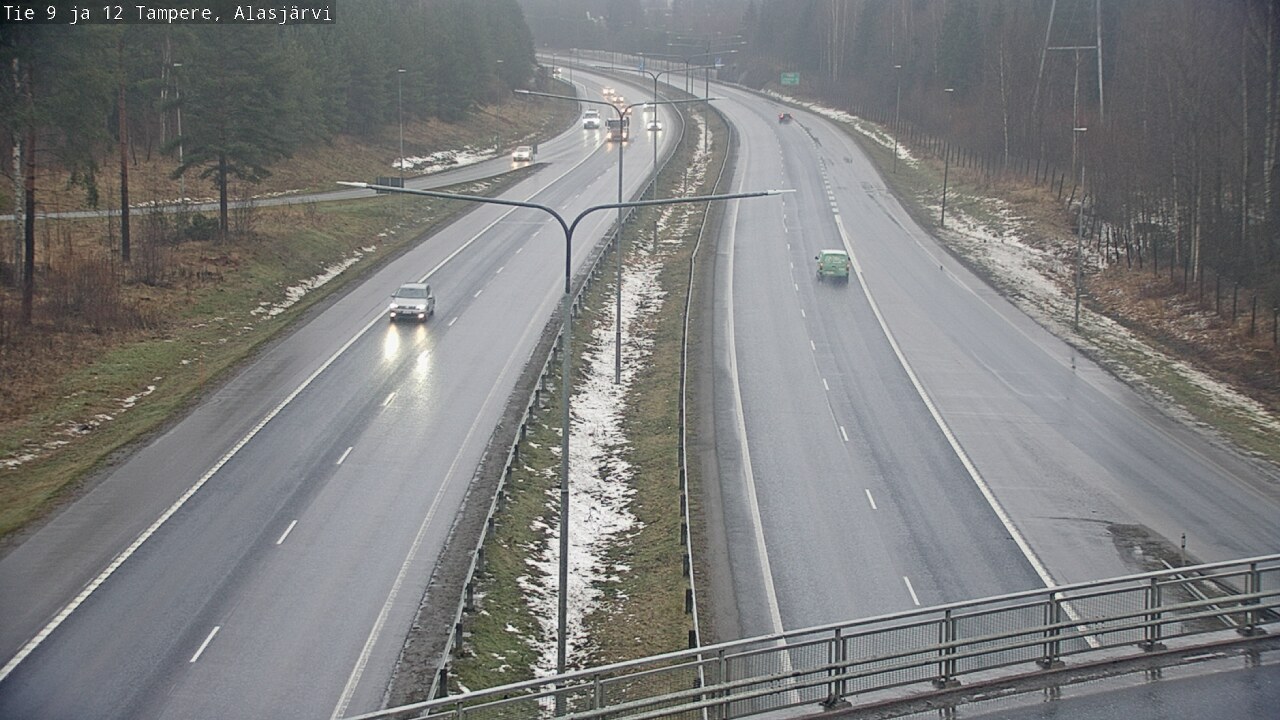 Weather Camera Image Road 12 Tampere, Alasjärvi, Tampere, Pirkanmaa
