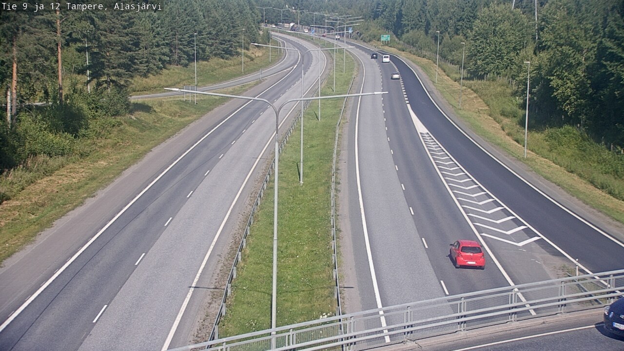 Kelikamerat Kuva Tie 12 Tampere, Alasjärvi, Tampere, Pirkanmaa