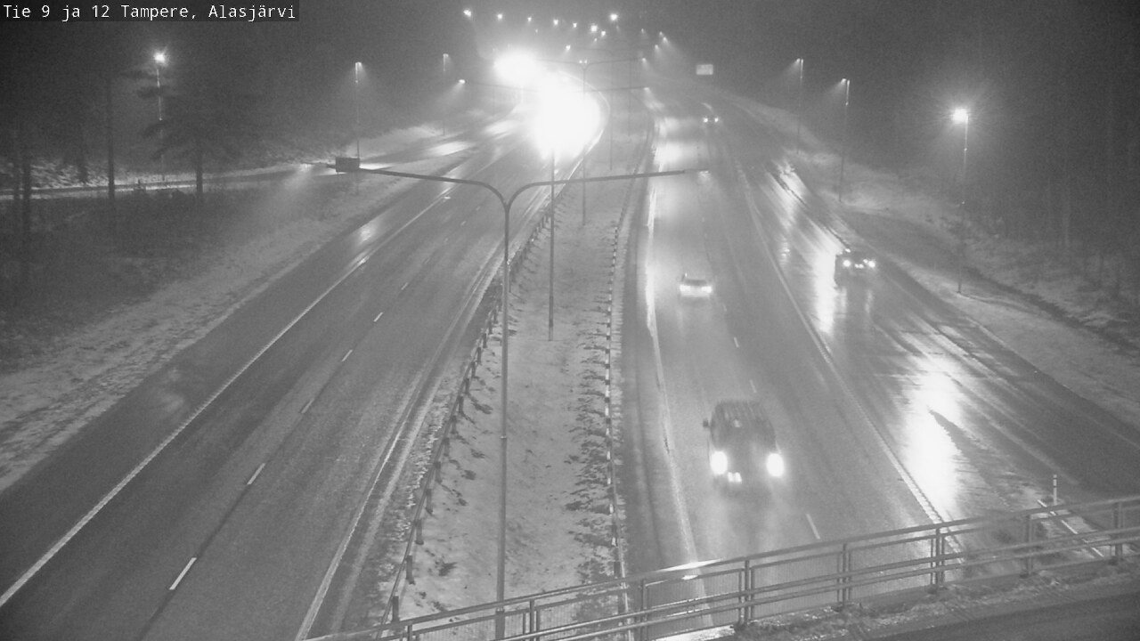 Weather Camera Image Väg 12 Tammerfors, Alasjärvi, Tampere, Pirkanmaa