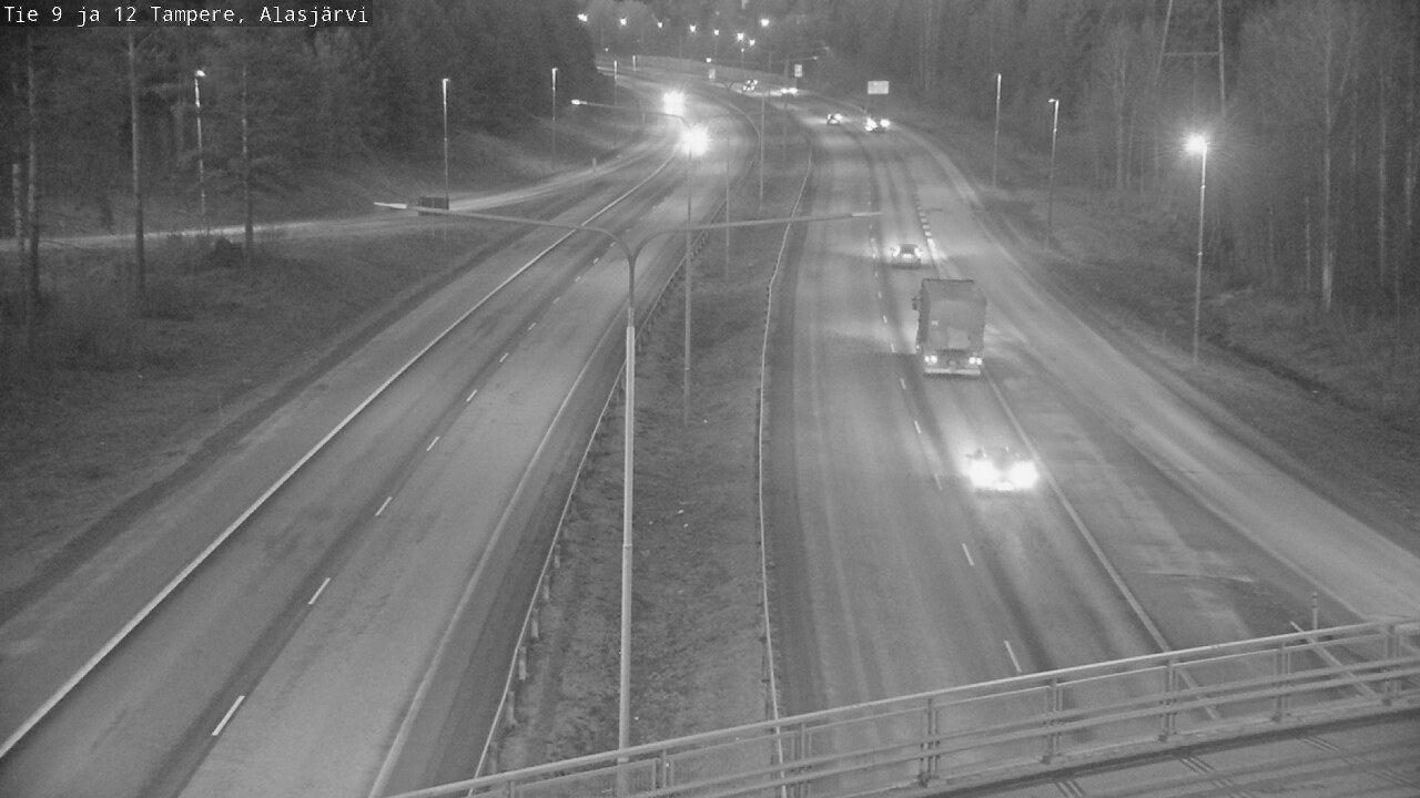 Weather Camera Image Road 12 Tampere, Alasjärvi, Tampere, Pirkanmaa