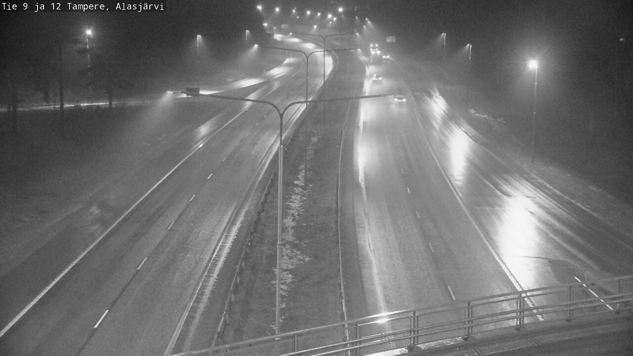 Weather Camera Image Road 12 Tampere, Alasjärvi, Tampere, Pirkanmaa