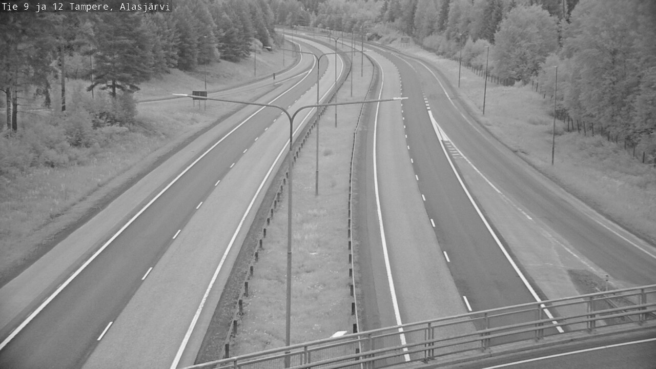 Kelikamerat Kuva Tie 12 Tampere, Alasjärvi, Tampere, Pirkanmaa