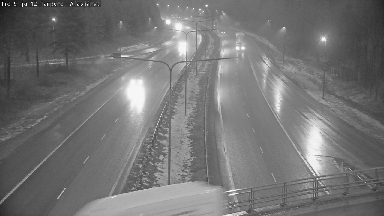 Weather Camera Image Road 12 Tampere, Alasjärvi, Tampere, Pirkanmaa