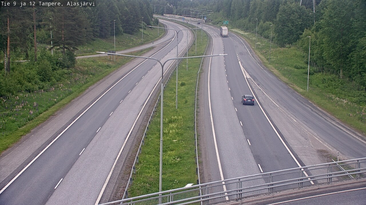Kelikamerat Kuva Tie 12 Tampere, Alasjärvi, Tampere, Pirkanmaa