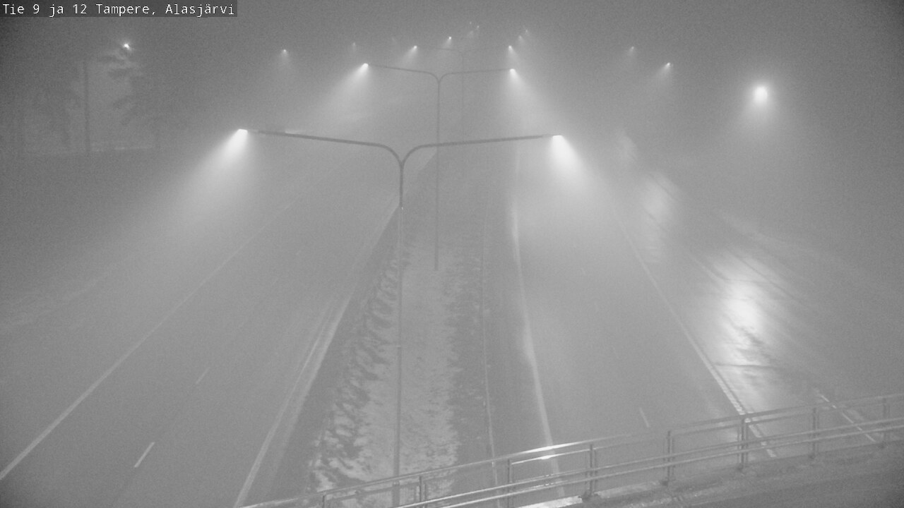 Weather Camera Image Väg 12 Tammerfors, Alasjärvi, Tampere, Pirkanmaa