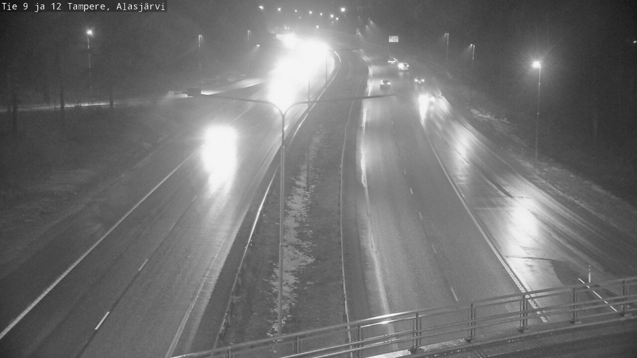 Weather Camera Image Road 12 Tampere, Alasjärvi, Tampere, Pirkanmaa