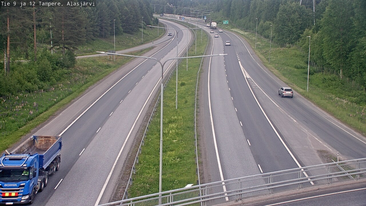 Kelikamerat Kuva Tie 12 Tampere, Alasjärvi, Tampere, Pirkanmaa