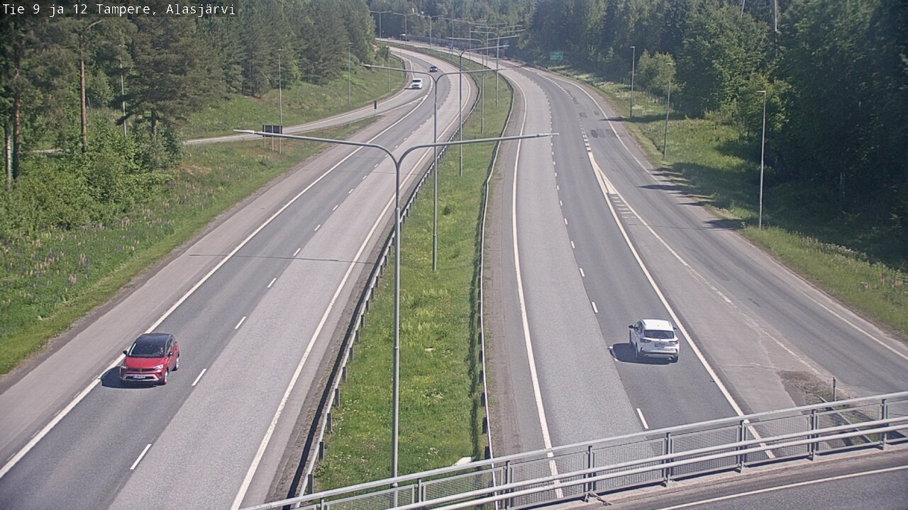 Kelikamerat Kuva Tie 12 Tampere, Alasjärvi, Tampere, Pirkanmaa
