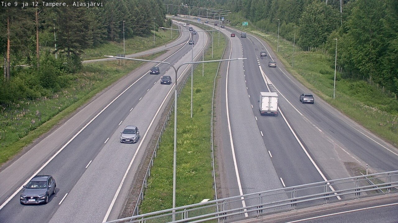 Kelikamerat Kuva Tie 12 Tampere, Alasjärvi, Tampere, Pirkanmaa