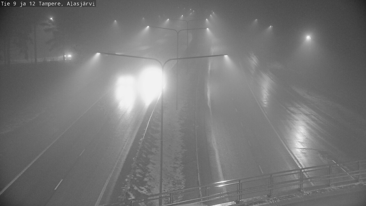 Weather Camera Image Väg 12 Tammerfors, Alasjärvi, Tampere, Pirkanmaa