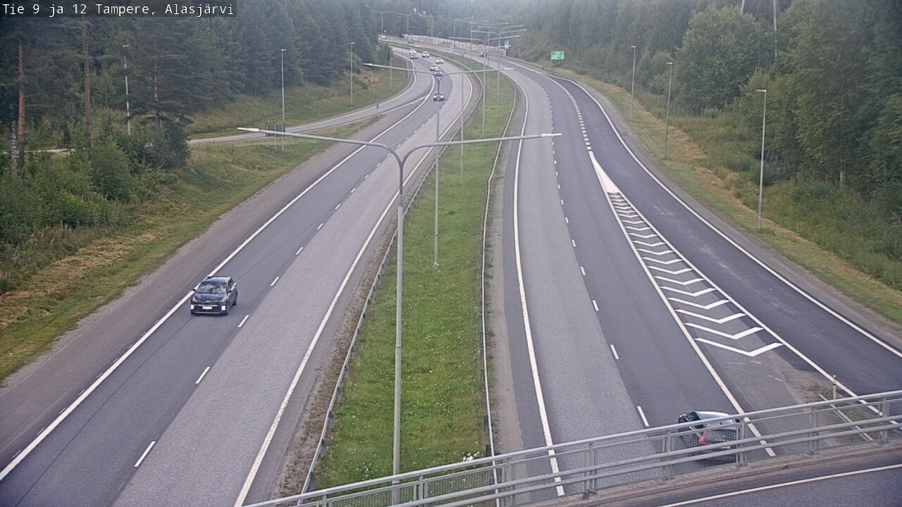 Kelikamerat Kuva Tie 12 Tampere, Alasjärvi, Tampere, Pirkanmaa