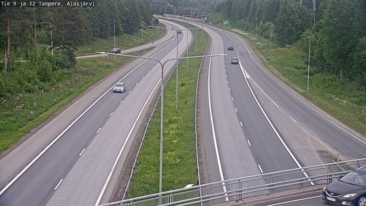 Kelikamerat Kuva Tie 12 Tampere, Alasjärvi, Tampere, Pirkanmaa