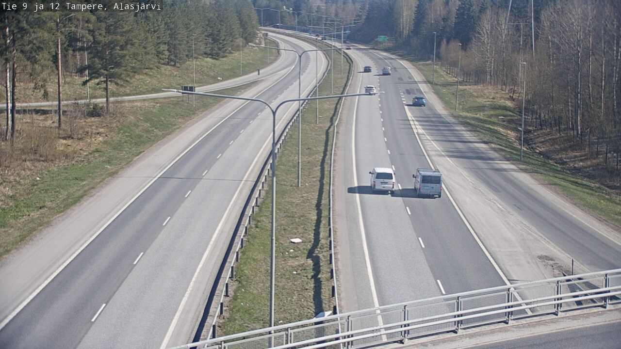 Kelikamerat Kuva Tie 12 Tampere, Alasjärvi, Tampere, Pirkanmaa