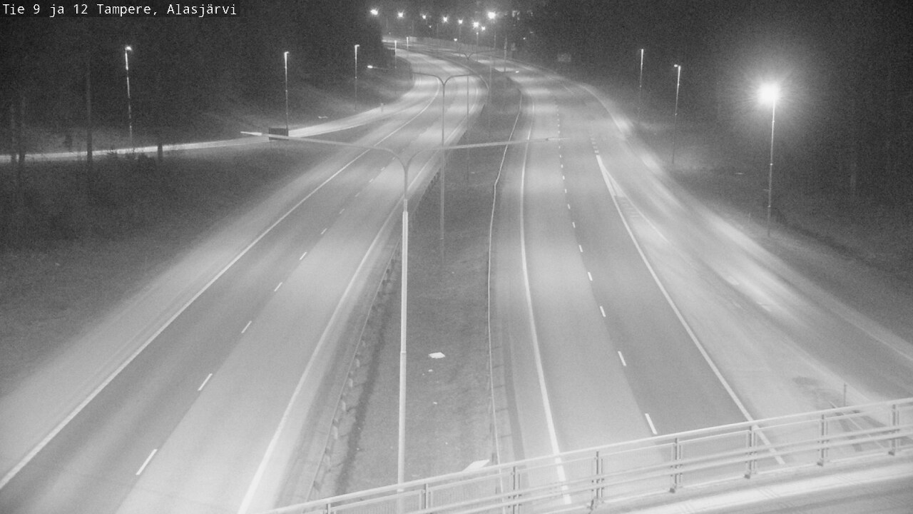 Weather Camera Image Road 12 Tampere, Alasjärvi, Tampere, Pirkanmaa