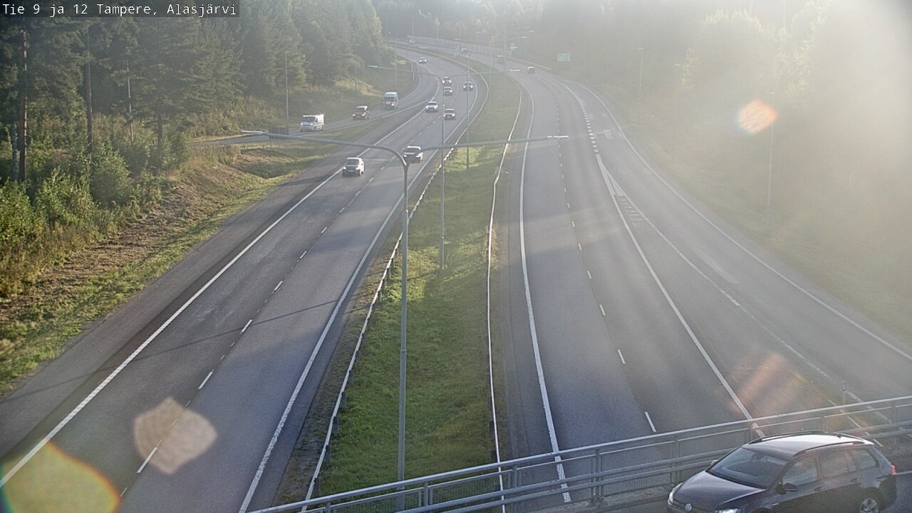 Kelikamerat Kuva Tie 12 Tampere, Alasjärvi, Tampere, Pirkanmaa