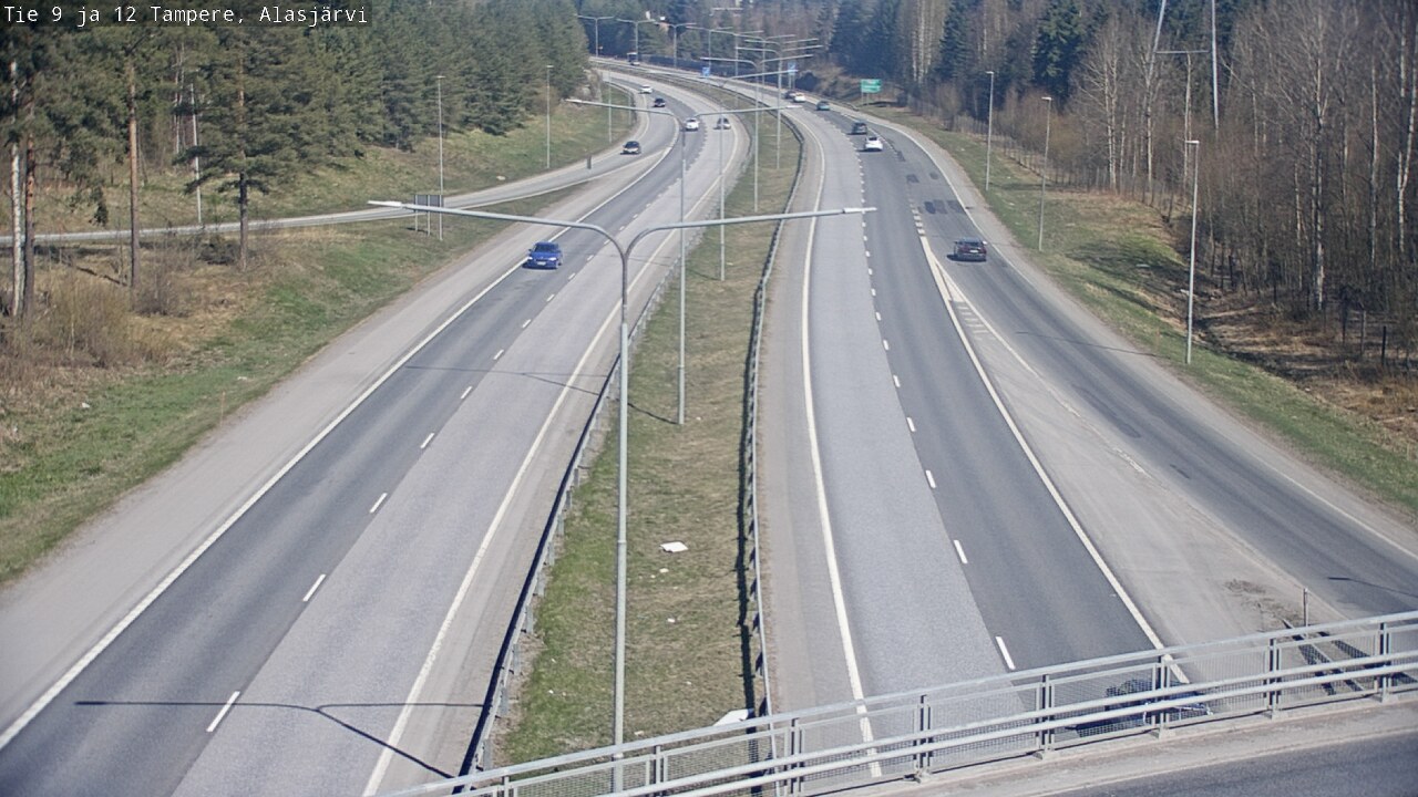 Kelikamerat Kuva Tie 12 Tampere, Alasjärvi, Tampere, Pirkanmaa