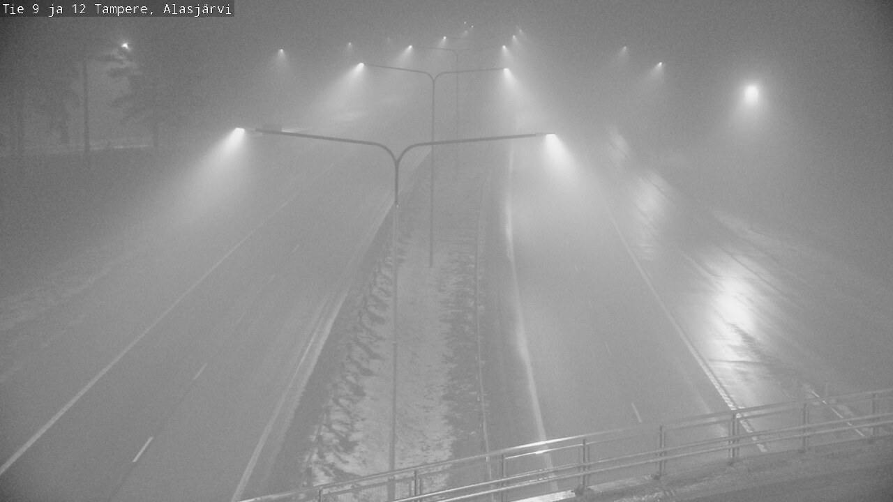 Weather Camera Image Väg 12 Tammerfors, Alasjärvi, Tampere, Pirkanmaa