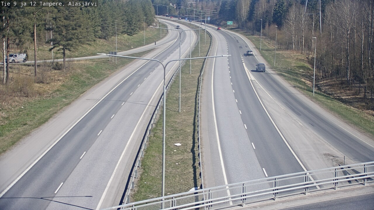 Kelikamerat Kuva Tie 12 Tampere, Alasjärvi, Tampere, Pirkanmaa