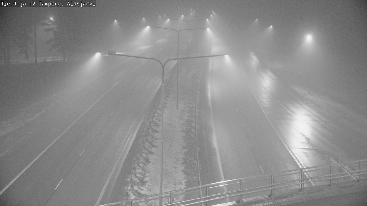 Weather Camera Image Väg 12 Tammerfors, Alasjärvi, Tampere, Pirkanmaa