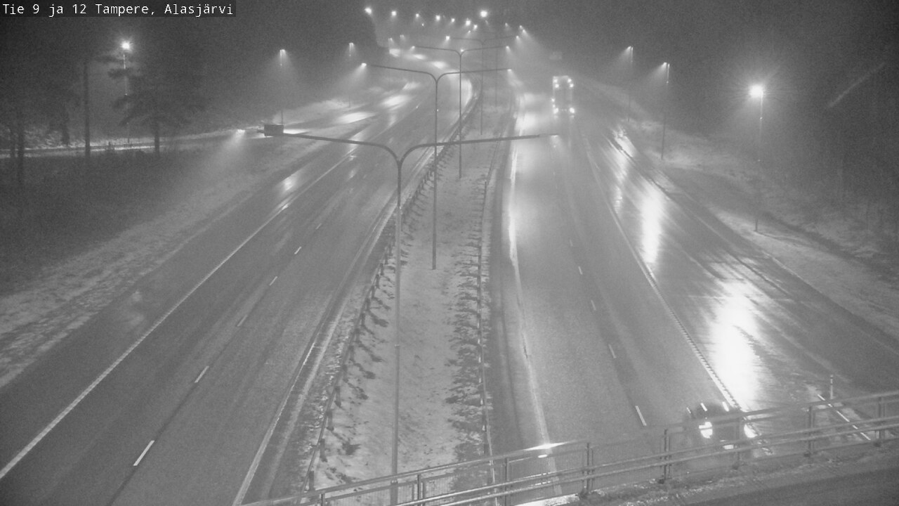 Weather Camera Image Väg 12 Tammerfors, Alasjärvi, Tampere, Pirkanmaa