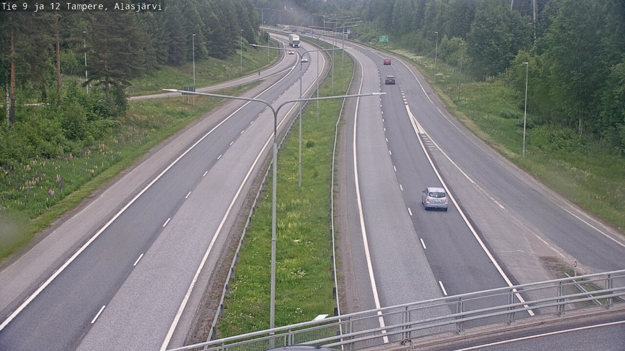 Kelikamerat Kuva Tie 12 Tampere, Alasjärvi, Tampere, Pirkanmaa