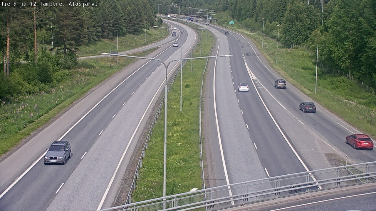 Kelikamerat Kuva Tie 12 Tampere, Alasjärvi, Tampere, Pirkanmaa