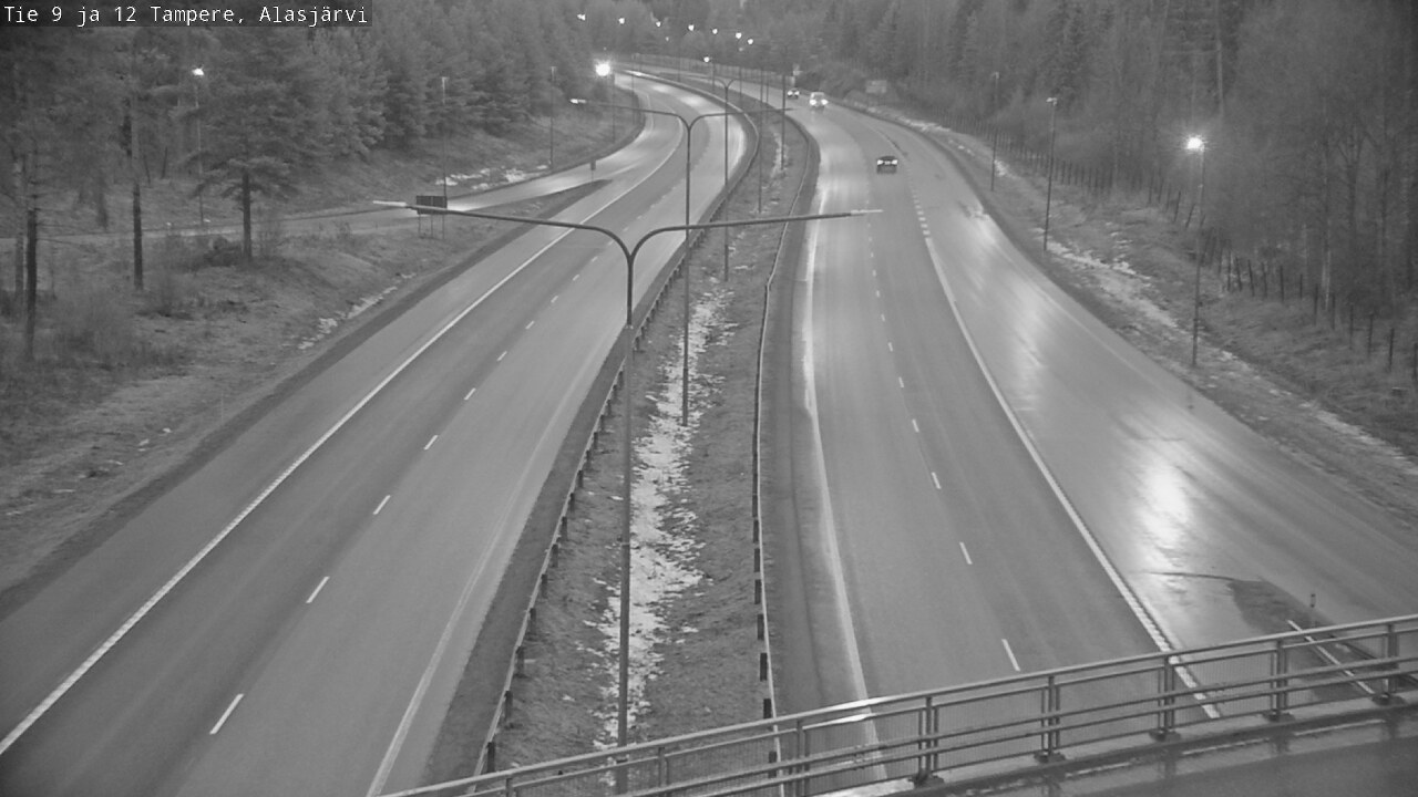 Weather Camera Image Road 12 Tampere, Alasjärvi, Tampere, Pirkanmaa