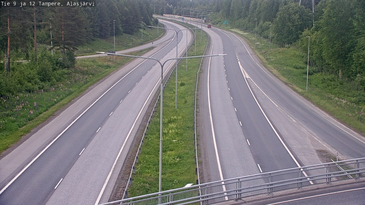 Kelikamerat Kuva Tie 12 Tampere, Alasjärvi, Tampere, Pirkanmaa